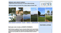 Desktop Screenshot of bermudalinkscondo.com